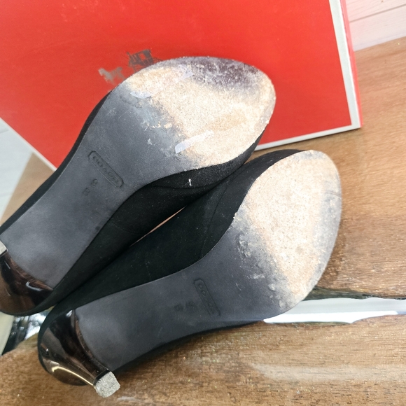 Coach Selma Suede Pumps - Picture 6 of 9